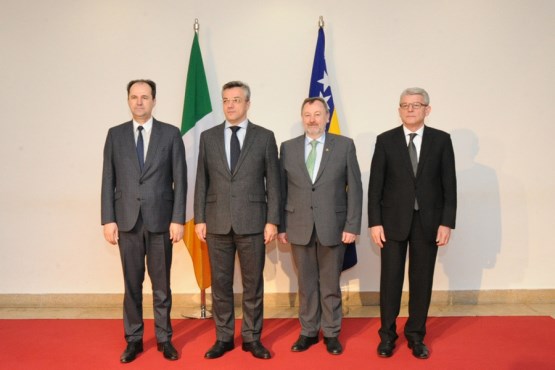 Rukovodstvo domova Parlamentarne skupštine Bosne i Hercegovine razgovaralo sa predsjednikom Senata Irske